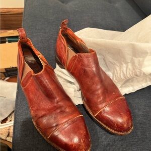 Lemargo Men's Brown Leather ankle boots